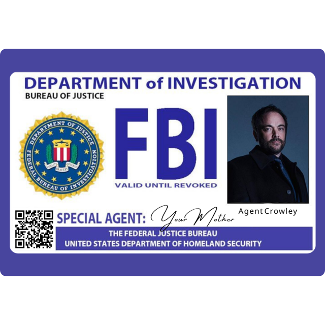 کارت FBI کرولی